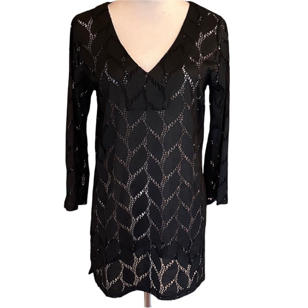 Elegant Black Women's Swim Coverup